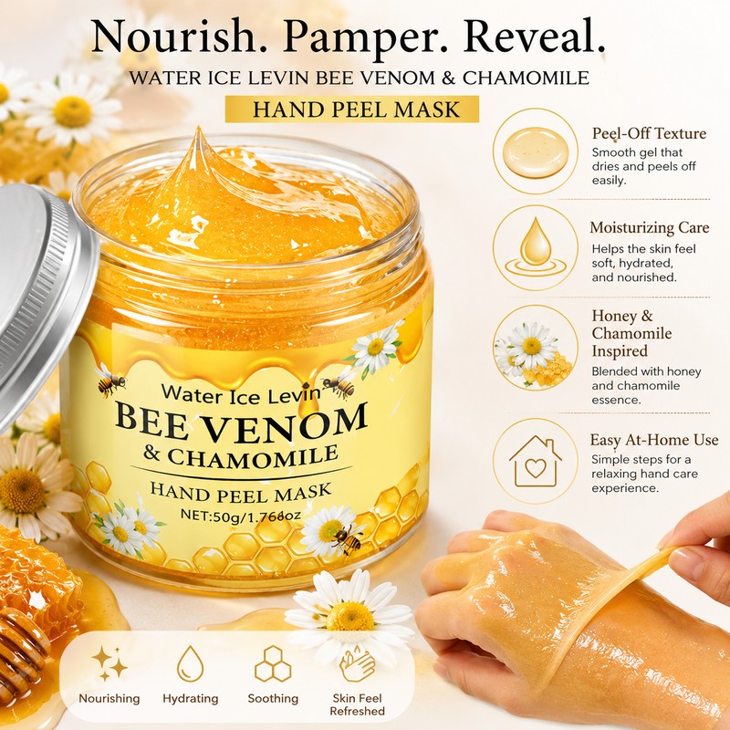 Honey Milk Hand Wax Mask for Women – Peel-Off Moisturizing