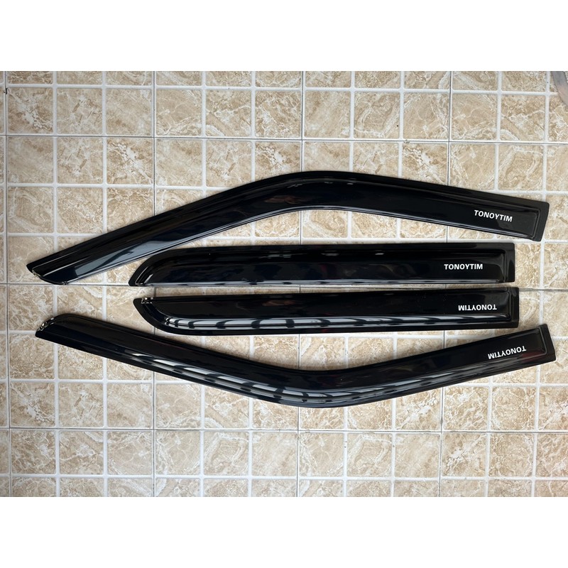 TONOYTIM Window Visors Rain Guards Side Wind Deflectors for 2015-2025