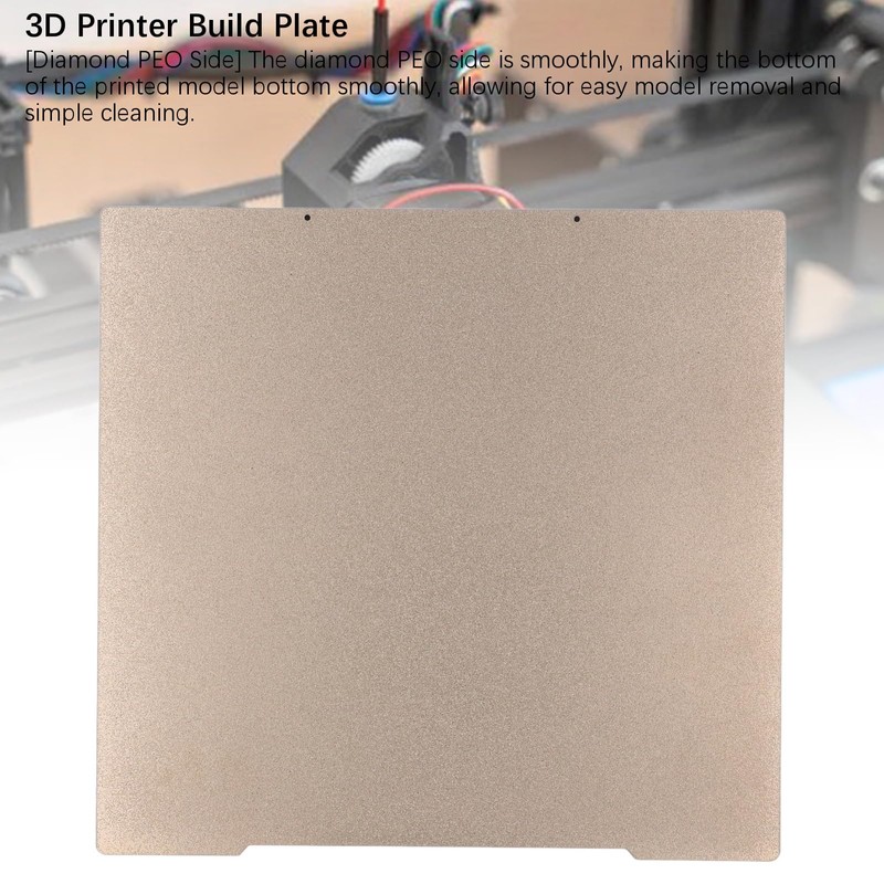 PEO PEI 3D Printer Building Plate, 254 x 241 mm,