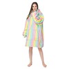 RONGTAI Oversized Sherpa Hoodie Throw Blanket, Thicken Fluffle Soft Comfortable