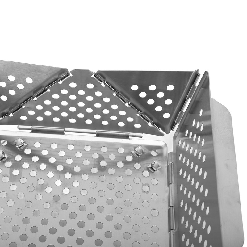 Foldable Portable Charcoal BBQ Grill Stainless Steel Folding Barbecue Grill