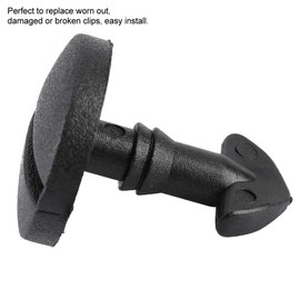 Tow Cover Clips + DYR500010 Plastic Fastener Car Door Plank Retainer Clip Kit Hook Cover Clips Trim Rivet for Sport LR2 LR3 LR4 2006 2007 2008 2009 2010 2011 2012 2013 2014 2015(