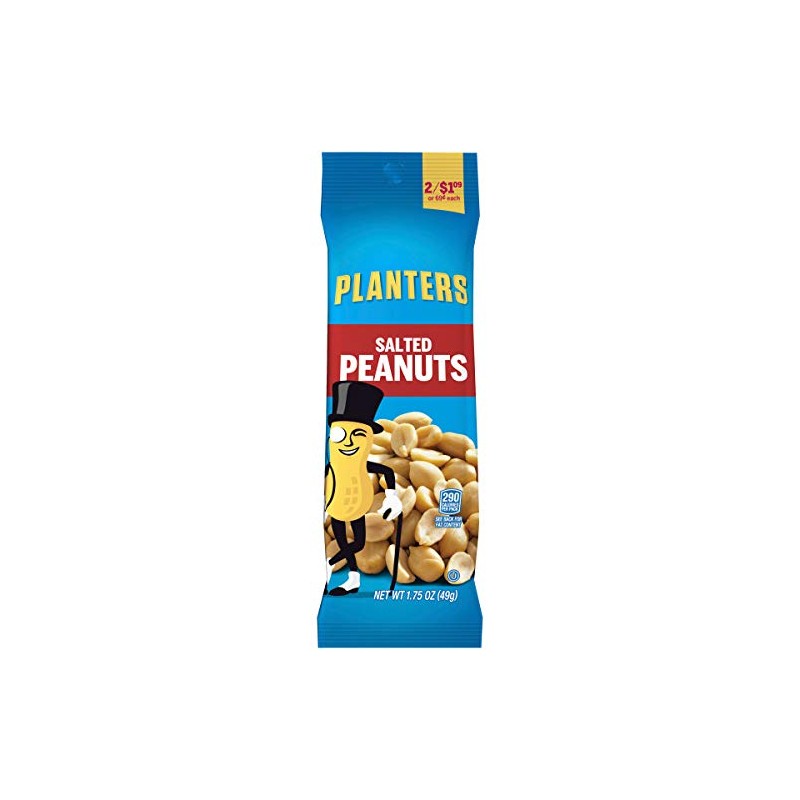 Planters Salted Peanuts Bag, 1.75 Ounce
