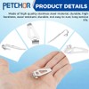 PETCHOR 42-70-0490 Belt Clip Hook and Screw for Milwaukee M12