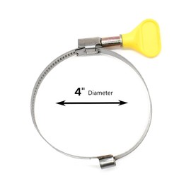 Big Horn 11714PK 4-Inch Right Hand Bridge Clamps, 5-PACK