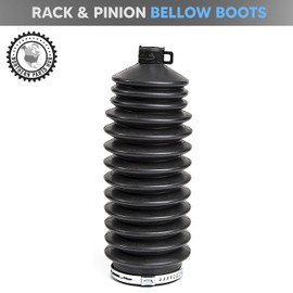Rack and Pinion Bellow fits - 240SX 1989-1998 Front Wheel Steering Only - Steering Rack Boot Kit with Clamps - Made in the USA - Rubber Bellows - Rack & Pinion Boot Replacement