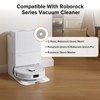roborock 4 Pack Microfiber Mop Cloths for Q Revo, Qrevo