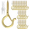 PlusRoc 20 Pack Q-Hanger String Light Hooks for Haning Lights