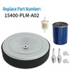 Anxingo 15400-PLM-A02 Oil Filter 17210-Z6L-010 Air Filter Kit Replacement for