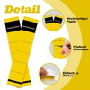 BEIMEIII Pack of 50 Yellow 3.6 x 19 cm Folder