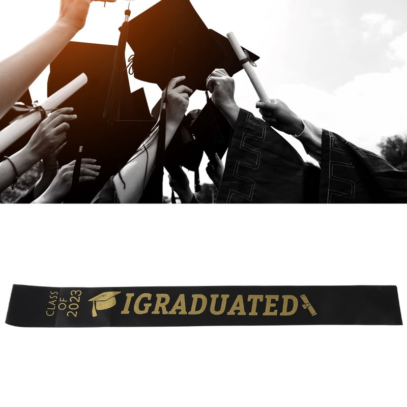 10 Pieces Exam Passed Sash, School Graduation Class of 2023
