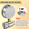 Boltigen Pressure Washer Gauge Kit, Pressure Gauge for Power Washer