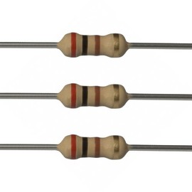 E-Projects 25EP514200Ruk 200 Ohm Resistors, 1/4W, 5% (Pack of 25)