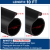 10FT Garage Door Bottom Seal Rubber 0.35'' Big P Bulb