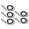 5Pcs Proximity Switch 2 Wire Normally Open 68Hz Response Frequency