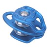 Outdoor Coaxial Movable Side Swing Double Pulley for Climbing Crossing