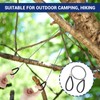 Stainless Steel Wire Saw 6pcs Camping Saw Rope Saws for