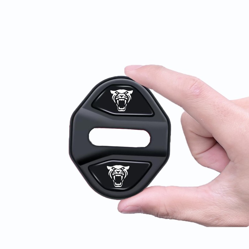 MAXDOOL 4Pcs Car Door Lock Latches Covers for Jaguar
