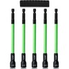 TLEEP 150MM 3/8" Magnetic Power Nut Driver Set for Impact