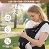 TOFFCAEA Baby Carrier - Ergonomic, Easy to Carry, Pure Cotton,