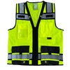 CAL PACIFIC Super Duty Mesh High Visibility Safety Vest, ANSI/ISEA