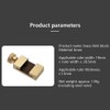 Brass Steel Ruler, Ruler Stop, T Groove Design, Brass Scriber