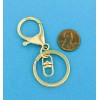 Unbranded 4 Key Chain Rings Large Lobster Clasp Swivel Clasp