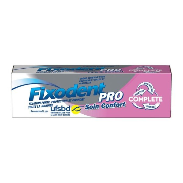 Fixodent Pro Soin Confort Crème Adhésive, 70 g