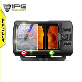 IPG Anti-Glare for GARMIN Striker Vivid 7CV Display Matte Finish Screen Protector Film, Perfect for Outdoor Use for Striker7CV.AG