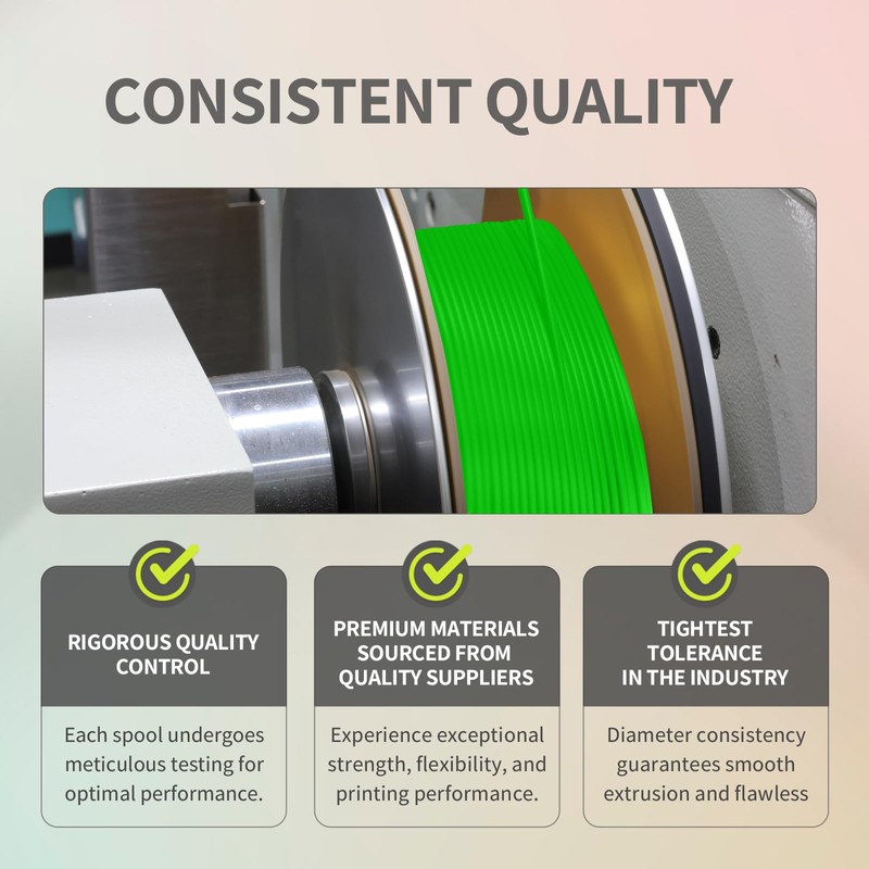 OVERTURE OVERTURE Easy PLA 1.75mm 3D Printer Filament, 1kg Cardboard