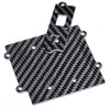 WEFEINO Carbon Fiber Battery ESC Mount Plate RC ESC Mounting