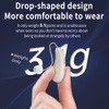 Manzelun Hearing Aids,OTC Behind-the-ear Rechargeable Hearing Amplifiers for Adults Seniors