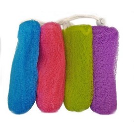 Exfoliating Mesh Soap Saver Pouch (4pk)(Color Assorted) by Aquasentials