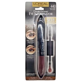 L'Oréal NEW L'Oréal Double Extend Eye Illuminator Mascara- 440 BLACK QUARTZ