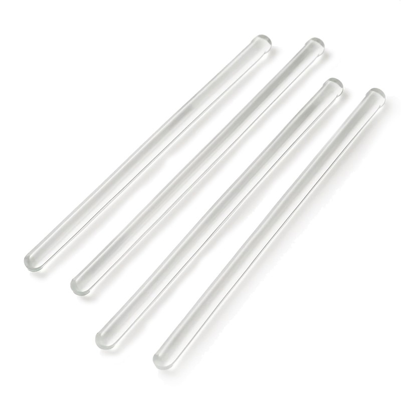 LILY & LOAF Glass Stirring Rod – 20cm Reusable Stirrer