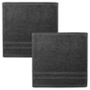 Lashuma Guest Hand Towels Anthracite Grey Hand Towels Small 30