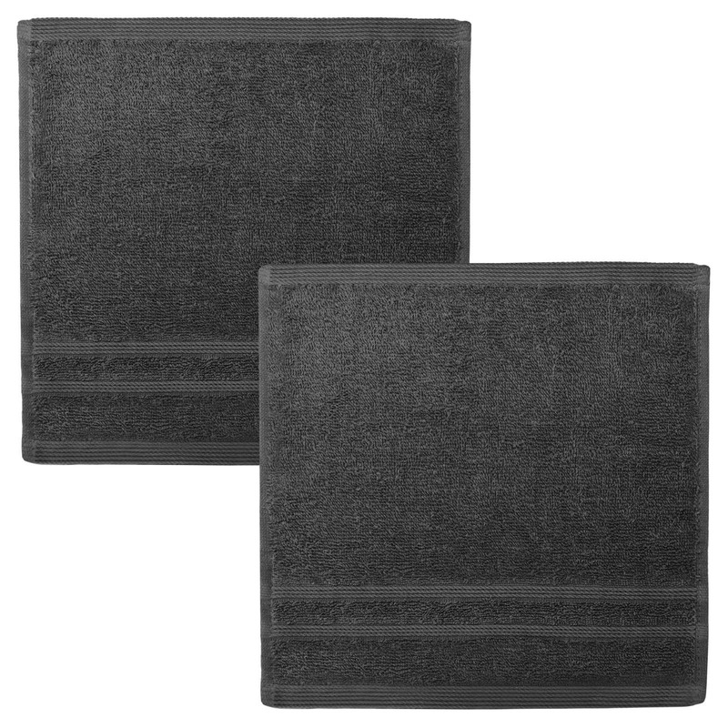 Lashuma Guest Hand Towels Anthracite Grey Hand Towels Small 30
