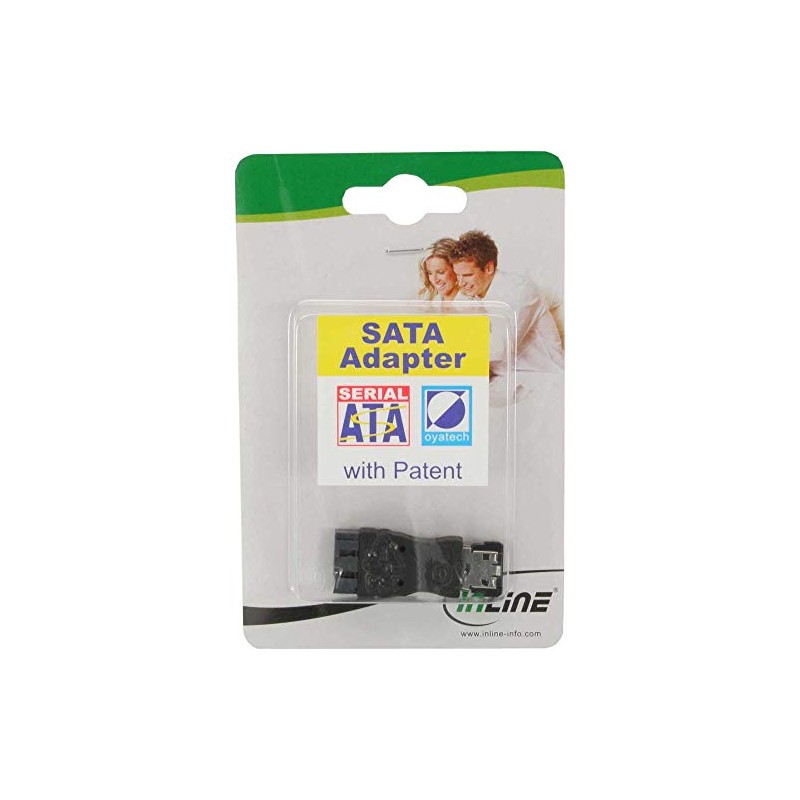 InLine 27502 eSATA Male to SATA Female Adapter