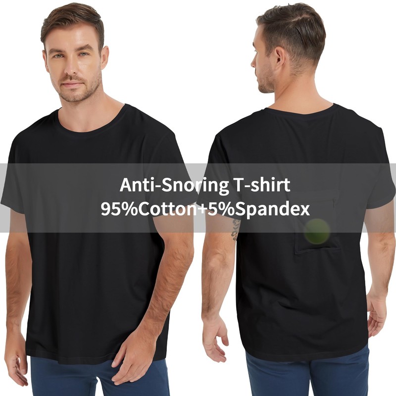 Codida Sleep Apnea T-Shirt on Side Positional Therapy to Prevent