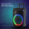 IQ Sound IQ-6412DJBT 2 X 12-inch Portable Bluetooth Speaker, TWS,