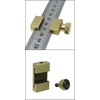 Brass Steel Ruler with Metal Stop, Metal Ruler, Ruler Stop