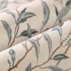 VOGOL Window Shade Curtain for Bathroom, Lovely Leaves Printed Pattern