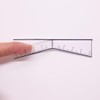 Eyebrow Ruler Sticker Eyebrow Easy Mapping Shaping Sticker Stencil Microblading