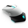Alienware Wired/Wireless Gaming Mouse AW610M - 16000 DPI, Optical Sensor,