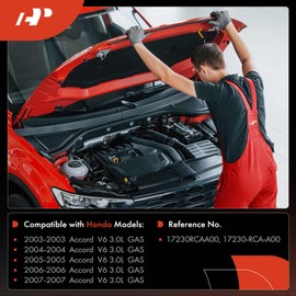 A-Premium Engine Air Cleaner Intake Resonator Compatible with Honda Accord 2003 2004 2005 2006 2007, 3.0L
