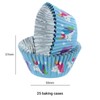 Baked With Love Unicorn Foil Lined Baking Cases, Cupcake Cases,