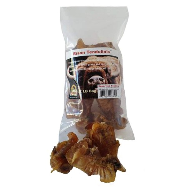 Great Dog Bison Tendolinis - 1/2 LB Bag - Tendon