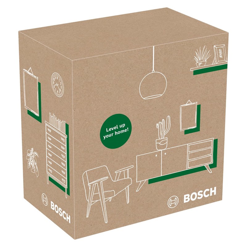 Bosch Cross line Laser Quigo with Universal clamp MM 2