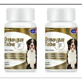 Kit De 2 Omega Tabs Ages Vitaminasminerales 30tb Pet´spharma