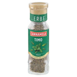 Cannamela, Linea Maxi Oro, Timo in Foglie, Confezione da 24g, Rende Gustosi Arrosti, Grigliate, Brasati, Insaporisce le Panature, Ideale per Verdure e Formaggi Freschi